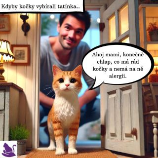Tak co, milé ženy? Chtěly byste takového miláčka domů? #kočky #tatinek #manzel #feliti