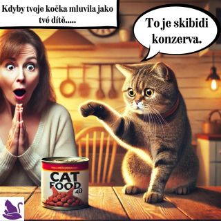 Přiznejte se, kdo máte dítě. Naštěstí kočičí miláček neumí mluvit...